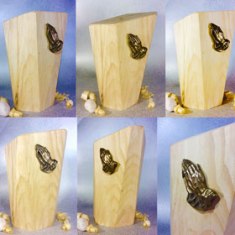 urna cineraria in legno