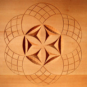intaglio su legno decorativo
