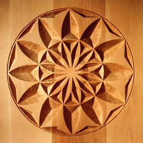 intaglio su legno decorativo