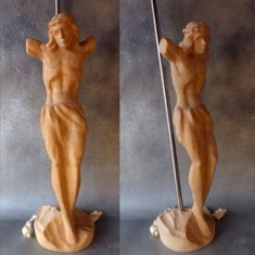 scultura in legno