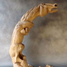 scultura in legno